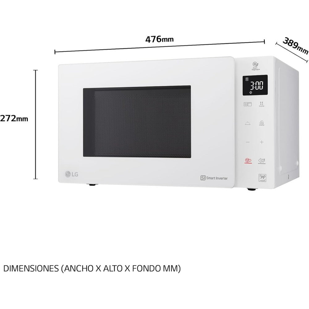 LG, Microwave 23L, 1150W, White