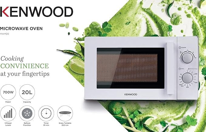 Kenwood, 20L Microwave Oven 700W With 5 Power Levels