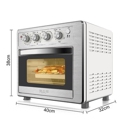 RAF, Electric Oven, Airfryer & Toaster, Temperature Control, 25L, 1700W, R.5153