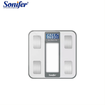 Sonifer, Sf-1915 Led Display Electronic Floor Scale Up To 180Kg Digital Glass