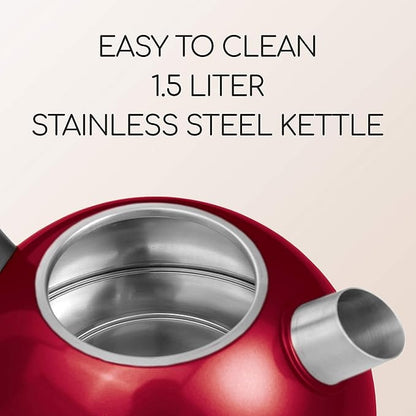 Sencor, 1.5L Led Display, 2400W Electric Kettle With Electronic Temperature Control