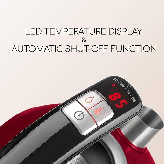 Sencor, 1.5L Led Display, 2400W Electric Kettle With Electronic Temperature Control