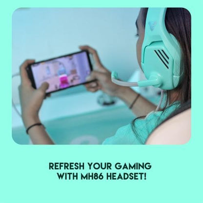 Fantech, Mh86 Valor Gaming Headset (Mint)