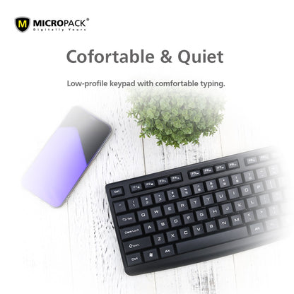 Micropack, K-206 Compact Wired Keyboard
