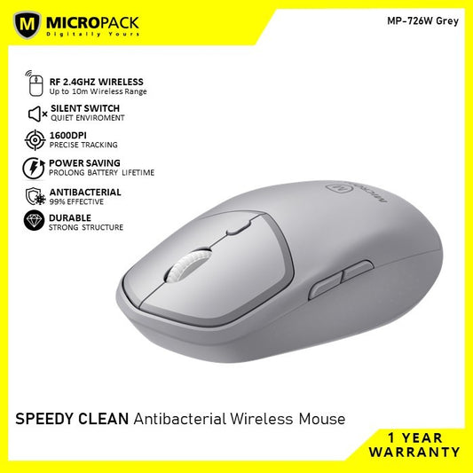 Micropack, M-726W Speedy Lite Wireless Office Mouse