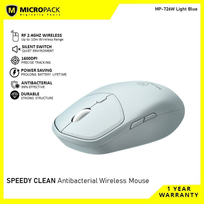 Micropack, M-726W Speedy Lite Wireless Office Mouse