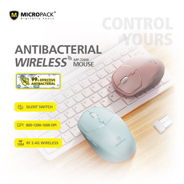 Micropack, M-726W Speedy Lite Wireless Office Mouse