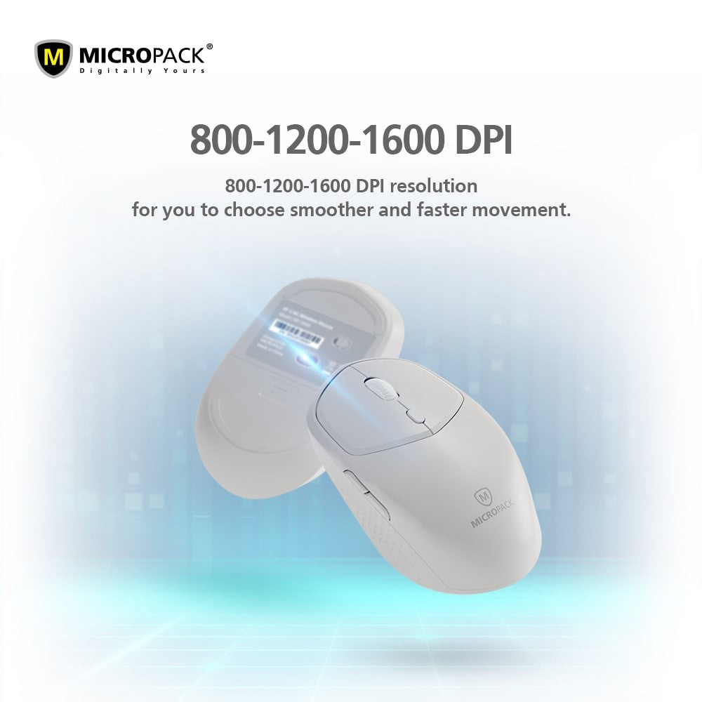 Micropack, M-726W Speedy Lite Wireless Office Mouse