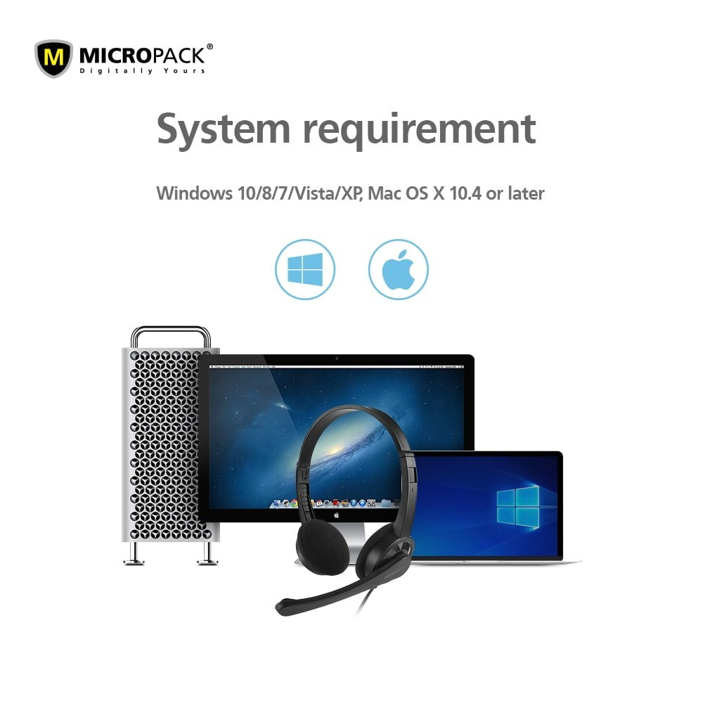 Micropack, Mhp-01 Chat & Stereo Pc Headset