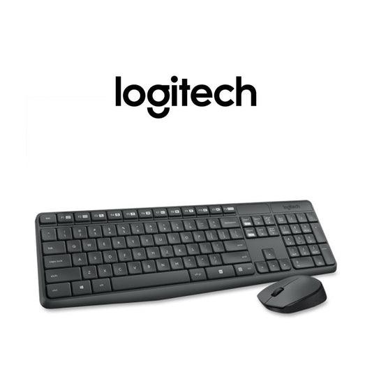 Logitech, Wireless Keyboard & Mouse Combo Mk-290