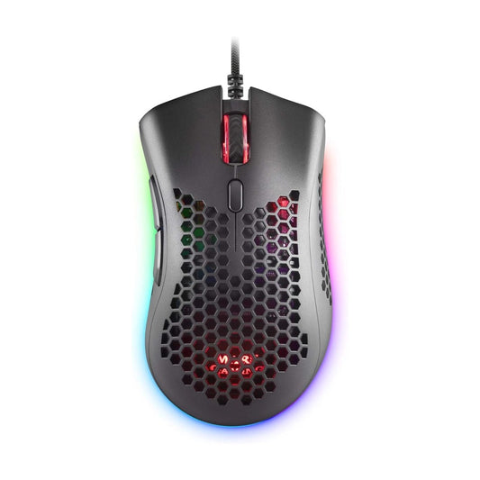 Mars, Gaming Mmex Mouse, 32000Dpi, Optical Switches, 75G, Rgb, Feather, Soft, Black