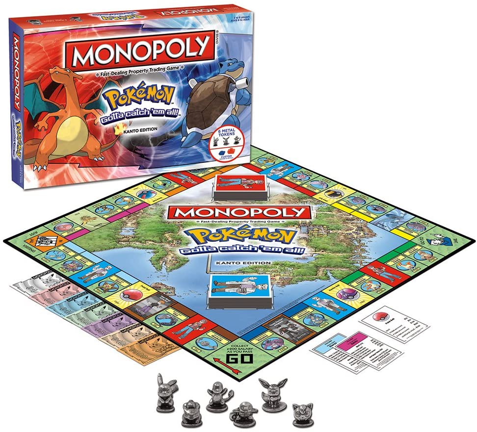 Monopoly, Pokemon Kanto Edition