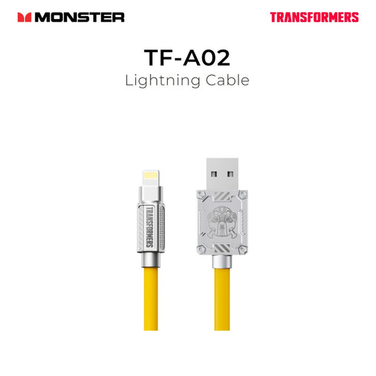Monster, Data Cable Transformers Tf-A02 Yellow