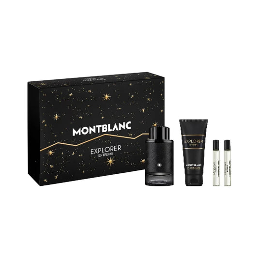 Montblanc Explorer Extreme Parfum Gift Set 100ml + 2 x 7.5ml + Shower Gel 100ml