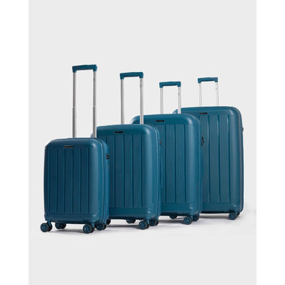 Monza, Luggage Sets Hardside Suit Case With Spinner Wheels Lightweight Tsa Lock, 4-Piece (18/22/26/30) Black, Available in Different Colors