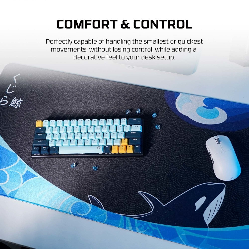 Fantech, Mp905 Super Kujira Umi, Gaming And Office Mousepad, Xx-Large Size: 90Cmx40Cmx0.4Cm