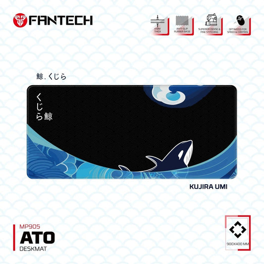 Fantech, Mp905 Super Kujira Umi, Gaming And Office Mousepad, Xx-Large Size: 90Cmx40Cmx0.4Cm