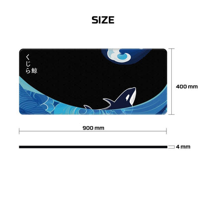 Fantech, Mp905 Super Kujira Umi, Gaming And Office Mousepad, Xx-Large Size: 90Cmx40Cmx0.4Cm