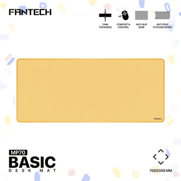 Fantech, Mp70 Basic Deskamt Mouse Pad Large Size: 70Cmx30Cmx0.3Cm, Available in Different Colors