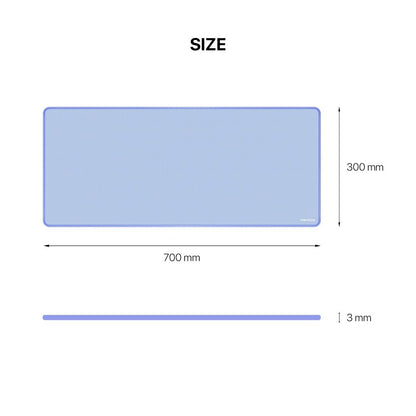 Fantech, Mp70 Basic Deskamt Mouse Pad Large Size: 70Cmx30Cmx0.3Cm, Available in Different Colors