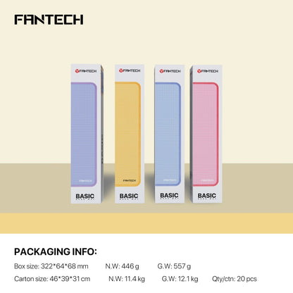 Fantech, Mp70 Basic Deskamt Mouse Pad Large Size: 70Cmx30Cmx0.3Cm, Available in Different Colors