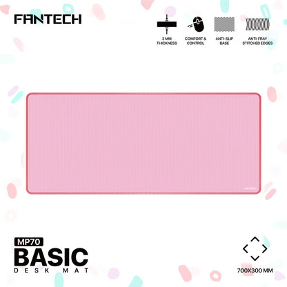 Fantech, Mp70 Basic Deskamt Mouse Pad Large Size: 70Cmx30Cmx0.3Cm, Available in Different Colors