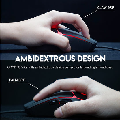 Fantech, Vx7 Crypto Rgb Gaming Mouse