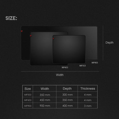 Fantech, Mp903 Agile Xx-Large Gaming Mouse Pad (Black)