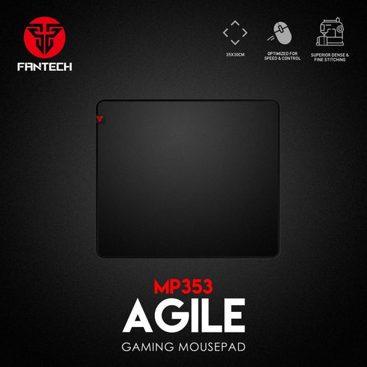 Fantech, Mp353 Agile Medium Gaming Mouse Pad (Black)