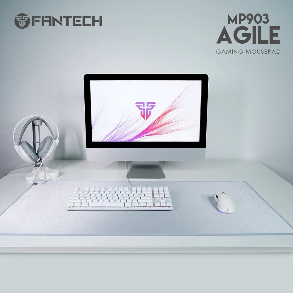 Fantech, Mp903 Agile Xx-Large Gaming Mouse Pad (White Space Edition)