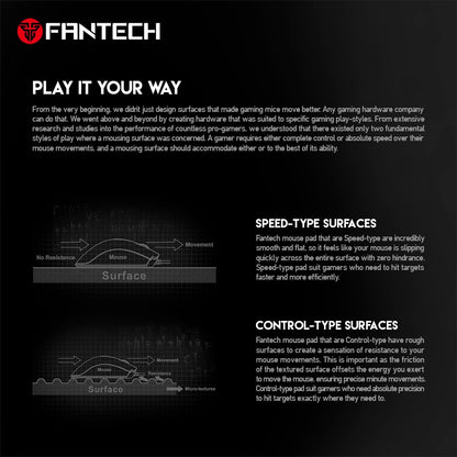 Fantech, Mp904 Vigil Xx-Large Gaming Mouse Pad