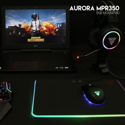 Fantech, Mpr350 Aurora Abs Rgb Gaming Mouse Pad