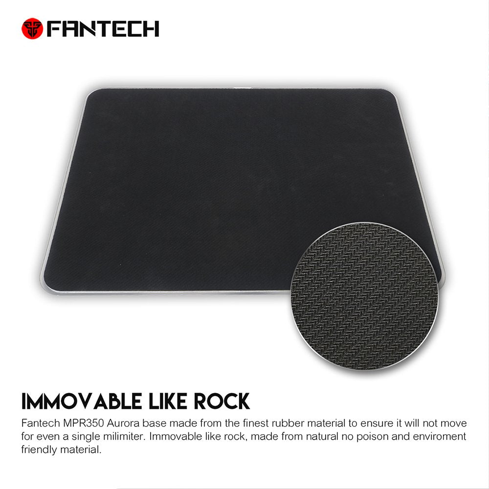 Fantech, Mpr350 Aurora Abs Rgb Gaming Mouse Pad