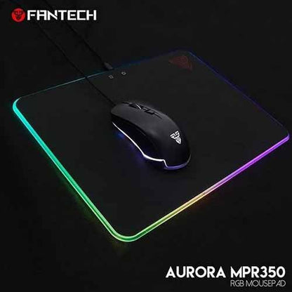 Fantech, Mpr350 Aurora Abs Rgb Gaming Mouse Pad