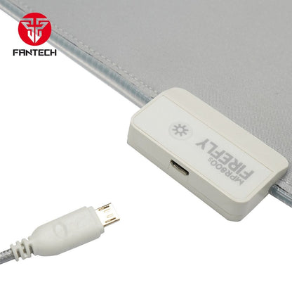 Fantech, Mpr800S Firefly Large Rgb Gaming Mouse Pad (White Space Edition)