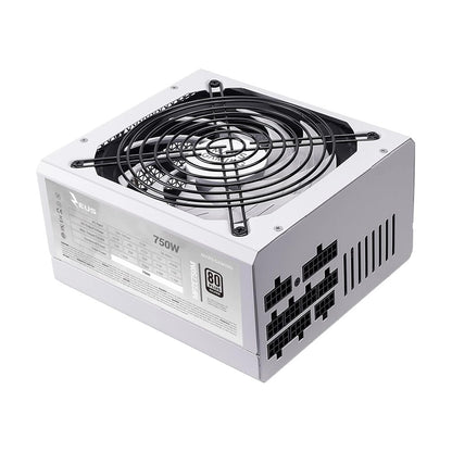 Mars, Gaming Mpze750M, Dc-Dc 750W Full-Modular Psu 80Plus Silver, +87% Ef, Ai-Rpm 14Cm Fan, Japanese Capacitors, 10 Years Warranty, Full White