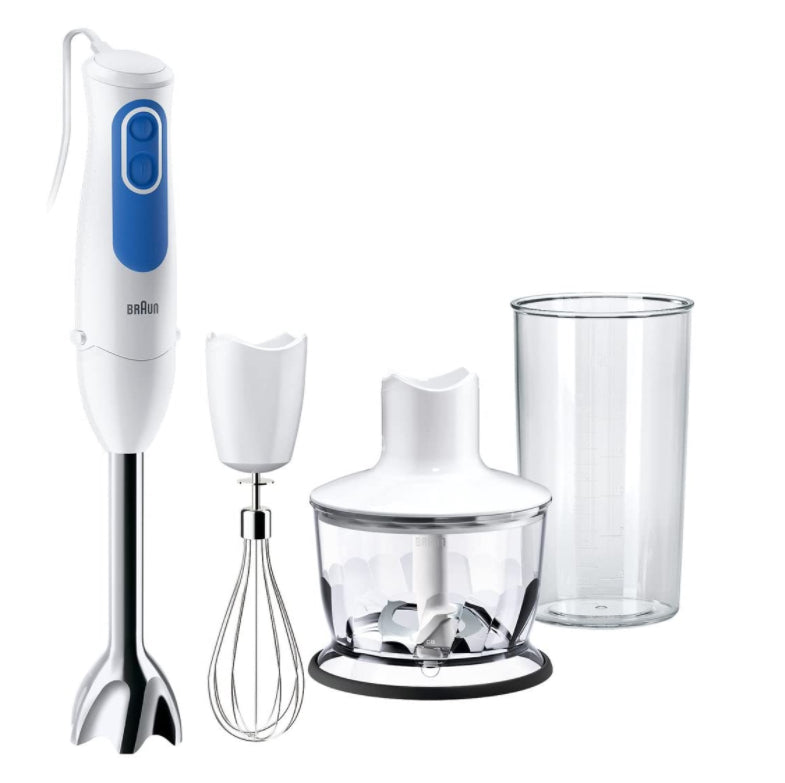 Braun, Metal Arm Blender, 700 W, White [Energy Class A+], Mq3035Wh