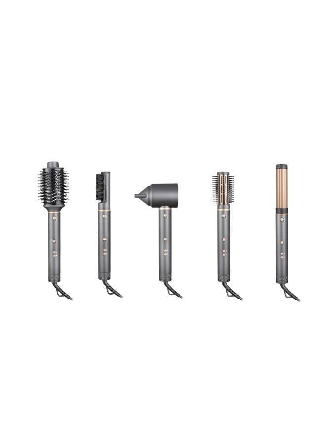 Campomatic, Professional Multi Styler 5In1, Bldc, Motor 110,000Rpm, Ionic, Led Indicator Light