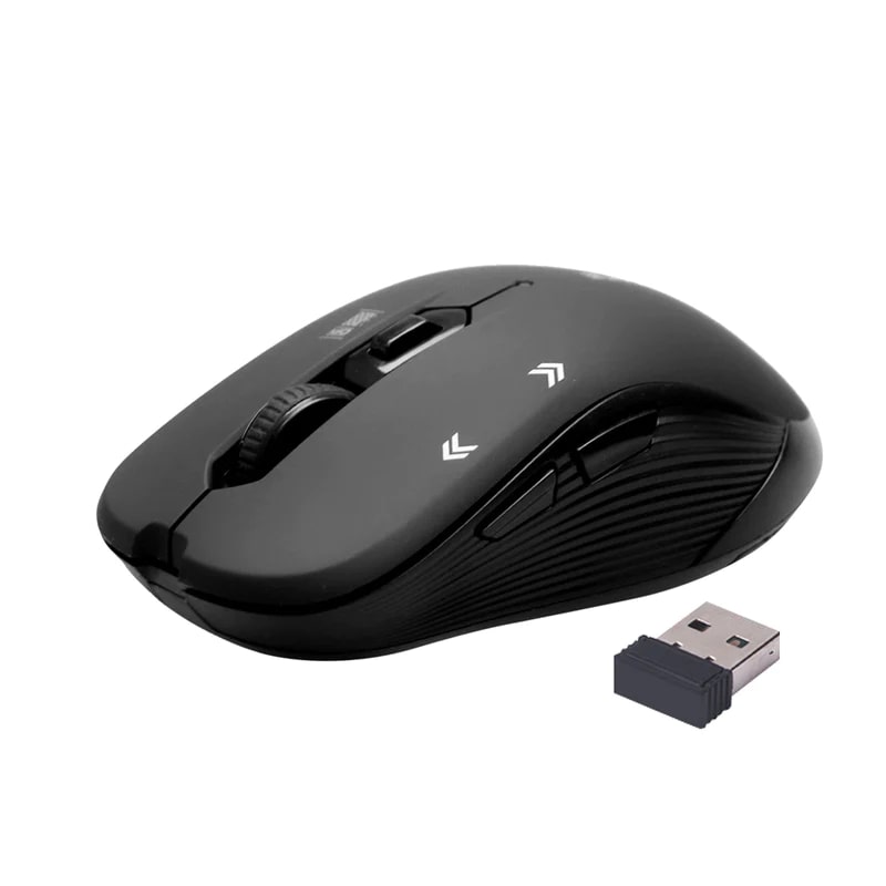 Promate, Optical Tracking Wireless Ergonomic Mouse, Available In Different Colors