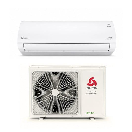 Chigo PRO 12000BTU Dual Inverter AC, Gear Control, WiFi, 4D Airflow System [Excluding Installation], MT-12T3PRO