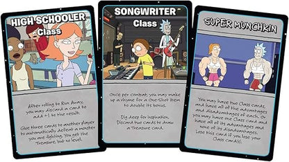 Munchkin: Rick And Morty Card Game | Rick And Morty Adult Swim Munchkin Board Game | Officially Licensed Rick And Morty Merchandise | Munchkin Game From Steve Jackson Games