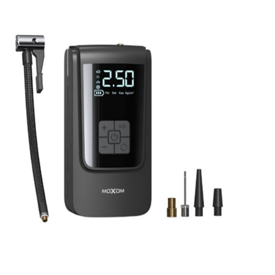 Moxom, Mx-Ac01 Portable Cordless Air Pump, 4000Mah Power Bank