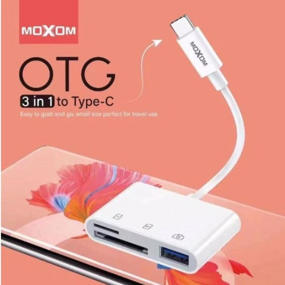 Moxom, Mx-Ax49 3 In 1 To Type-C Otg