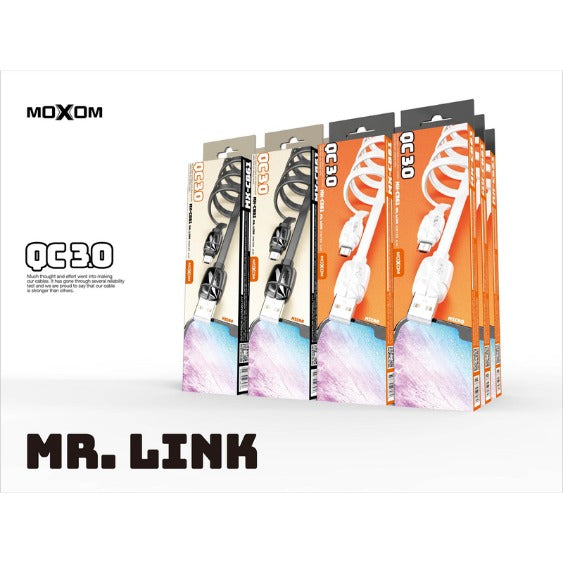 Moxom, Mx-Cb149 Data Cable Qc3.0 A3 (Type C) Fast Charging/