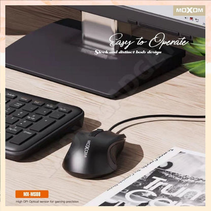 Moxom, MX-MS08 Elite Wired Mouse High DPI
