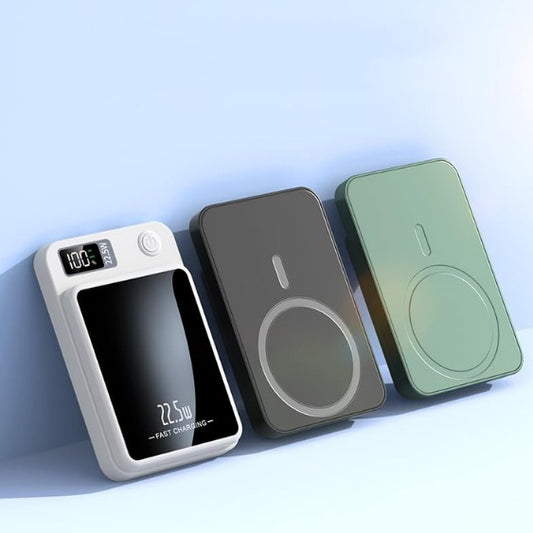 Moxom, Mx-Pb90 Wl 2 In 1 Magnetic Lcd 50000Mah Power Bank