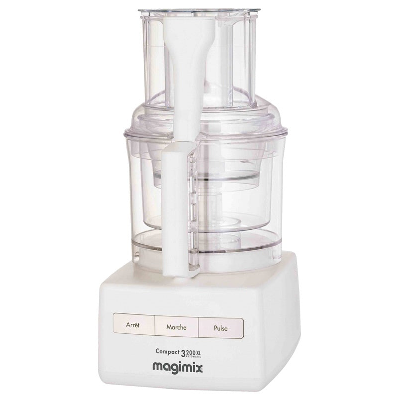 Magimix, Compact Food Processor 650W White, MX3200B