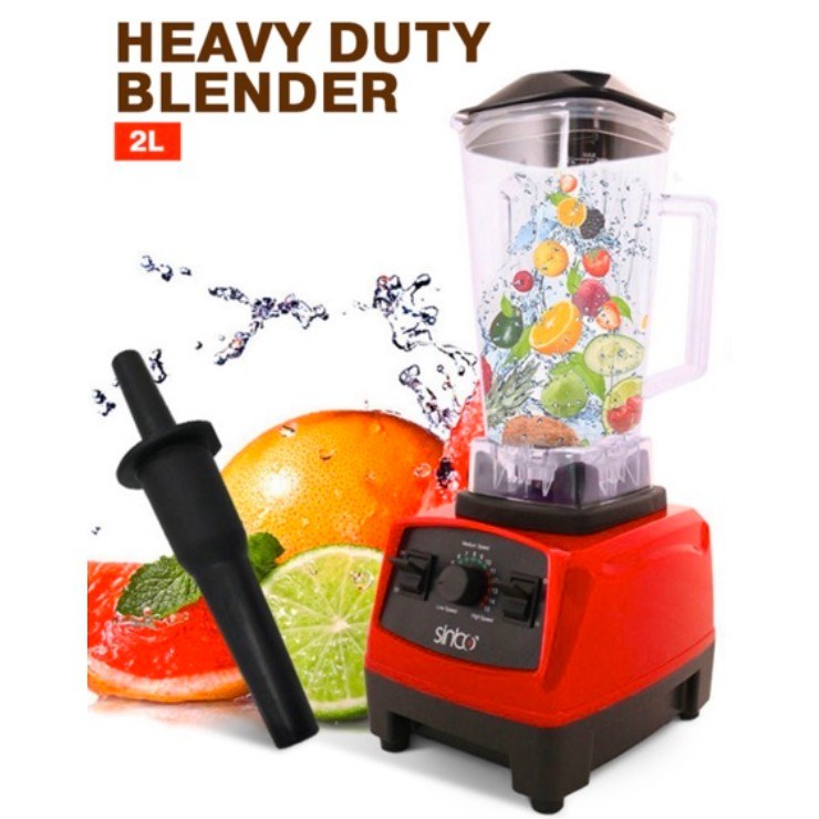 Sinbo, N01 Blender 2L 1500W, Red