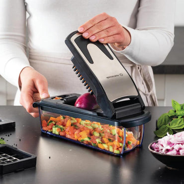 Nutricook, Essentials 4-in-1 Vegetable Chopper, BPA-Free