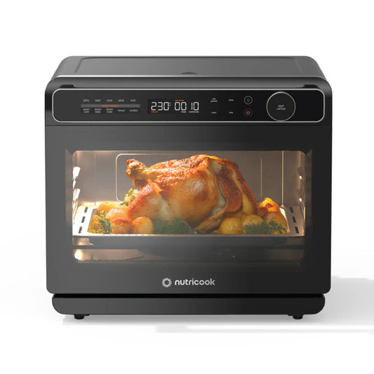 Nutricook, Steami X, 10IN1 Air Fryer Convection Oven With Real Steam, 24L, NCST330K